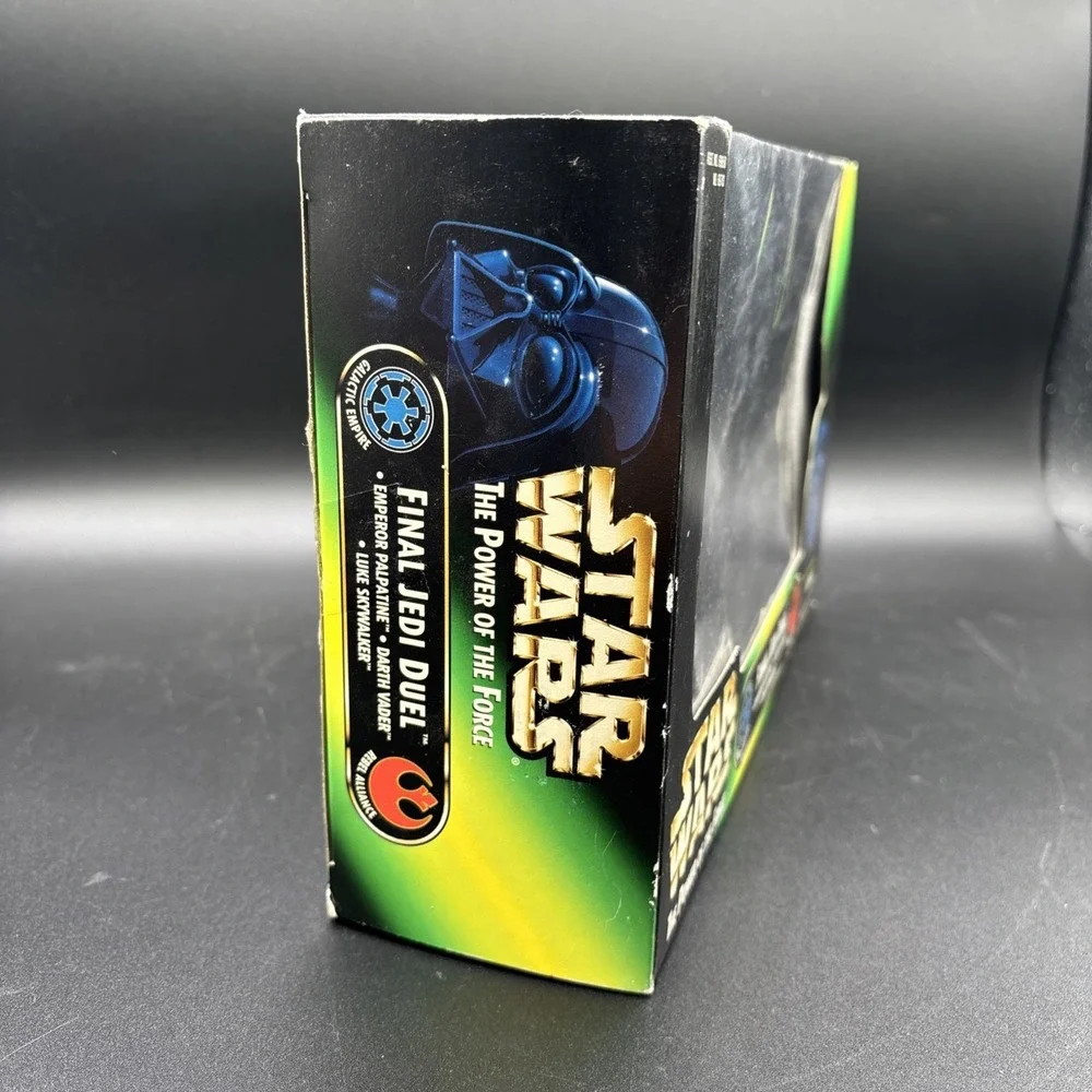 Star Wars The Power Of The Force Final Jedi Duel Figure Set Sealed 1997 NIB